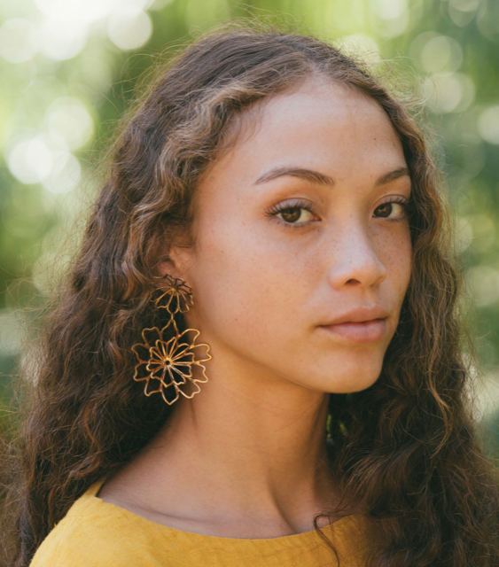Dahlia earrings sales