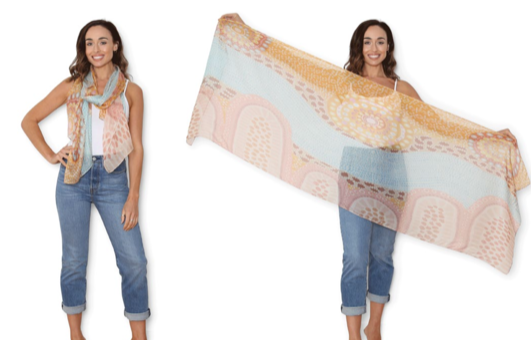 narooma silk scarf
