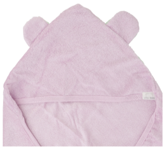bear ears hooded towel