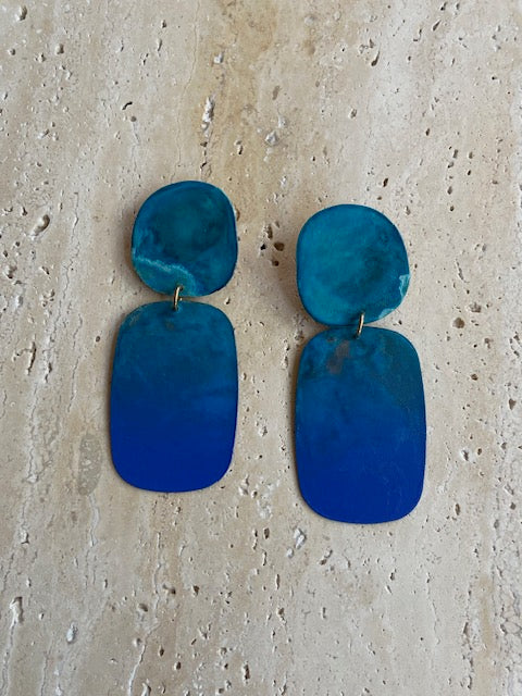 blue keke earrings