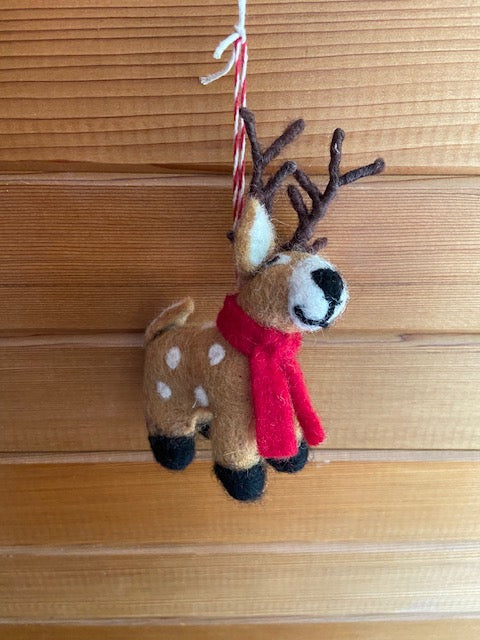 regan reindeer ornament