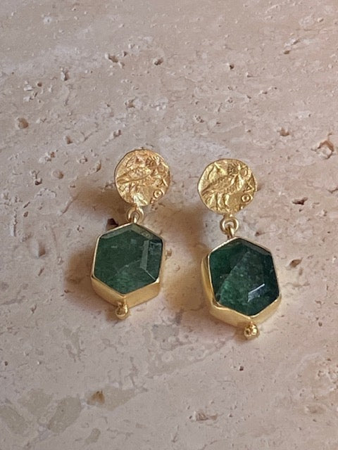 forest earrings
