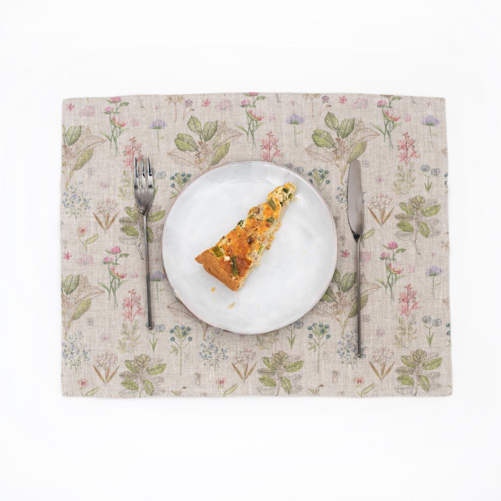 linen placemat botany